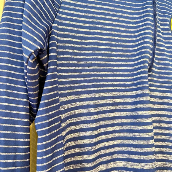 Golden State Warriors Antigua Quarter Zip Half Zip Long Sleeve Jacket Top - M - Picture 7 of 13